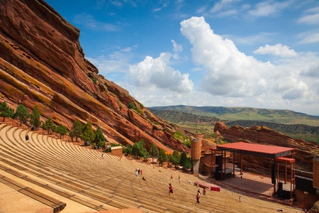 The Beauty in Red Rocks Amphitheater
