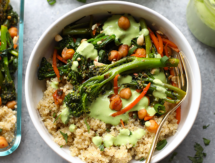 healthy meal prep lunch