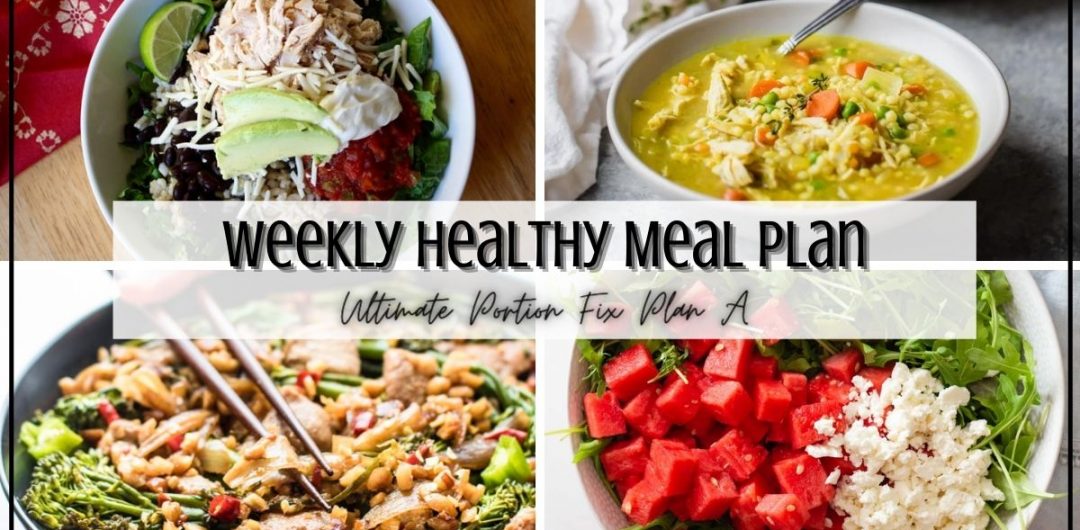 Weekly Meal Plan: Week of 5/24/2021